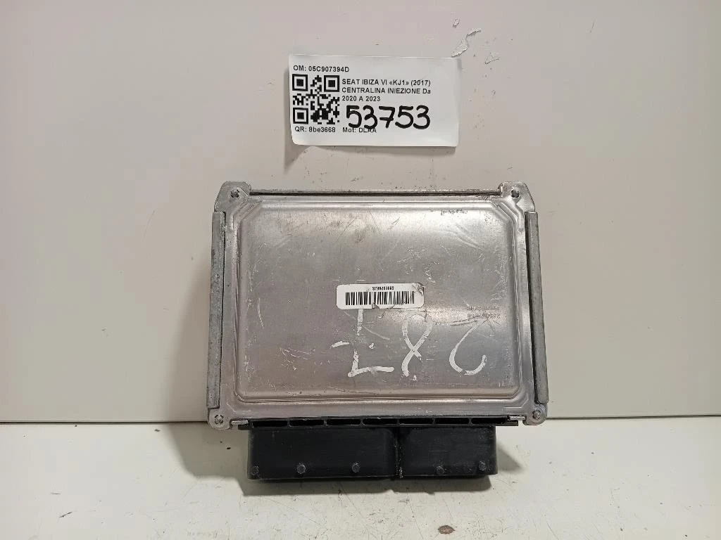 Centralina Iniezione 05C907394D Seat Ibiza VI KJ1 2017