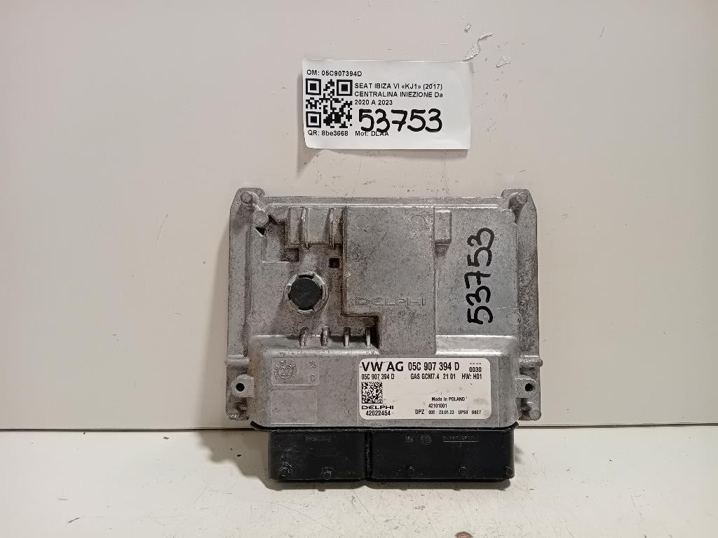 Centralina Iniezione 05C907394D Seat Ibiza VI KJ1 2017