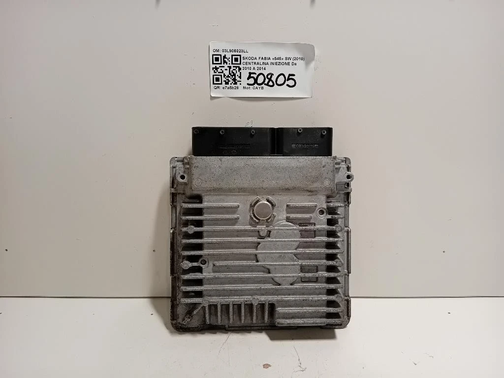 Centralina Iniezione 03L906023LL Skoda Fabia 545 SW 2010