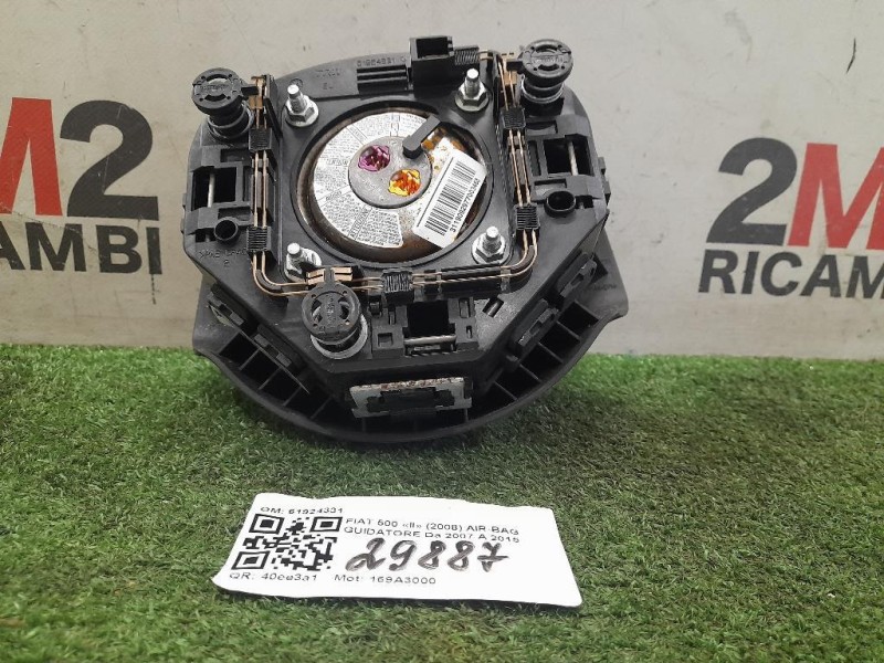 Air-bag Guidatore 61924331 Fiat 500 II 2008
