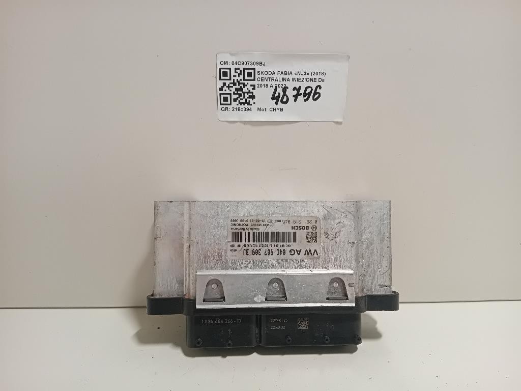 Centralina Iniezione 04C907309BJ Skoda Fabia NJ3 2018