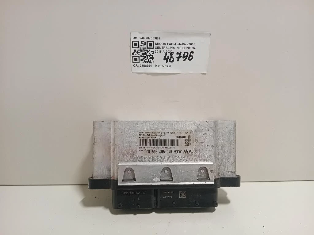 Centralina Iniezione 04C907309BJ Skoda Fabia NJ3 2018