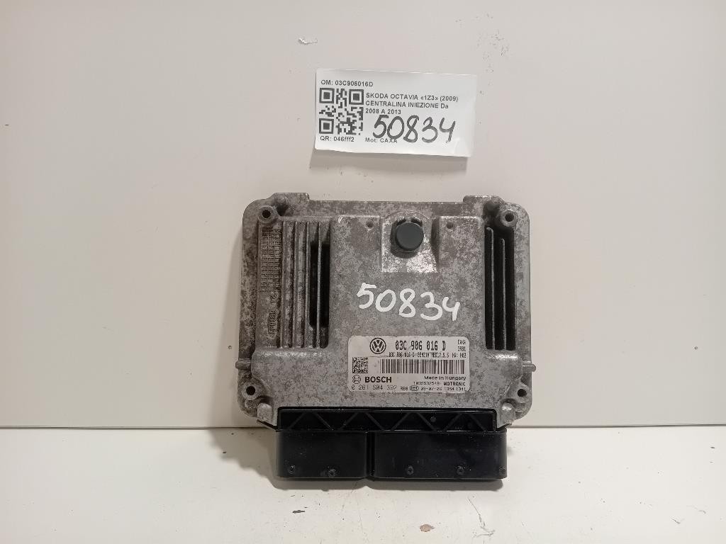 Centralina Iniezione 03C906016D Skoda Octavia 1Z3 2009