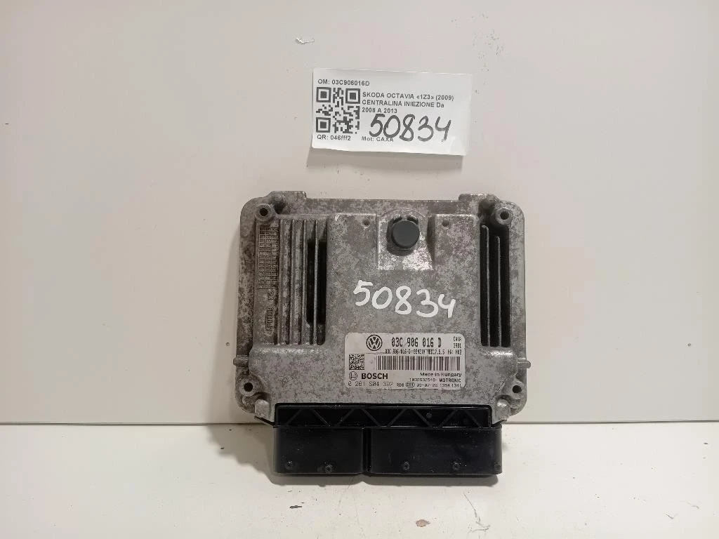 Centralina Iniezione 03C906016D Skoda Octavia 1Z3 2009