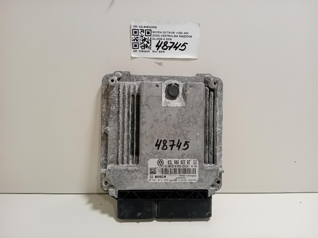 Centralina Iniezione 03L906022RE Skoda Octavia 1Z5 SW 2004