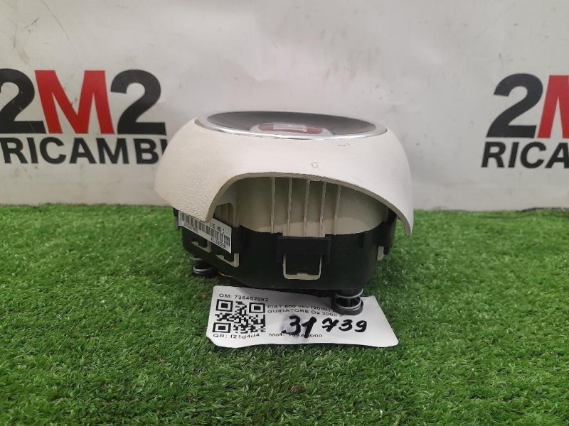 Air-bag Guidatore 735452882 Fiat 500 II 2008