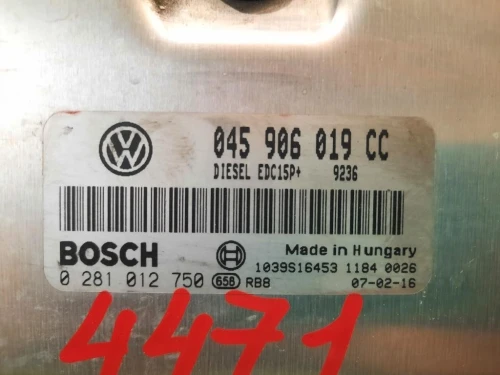 Centralina Iniezione 045906019CC MOTORE Skoda Roomster 5J7 2006