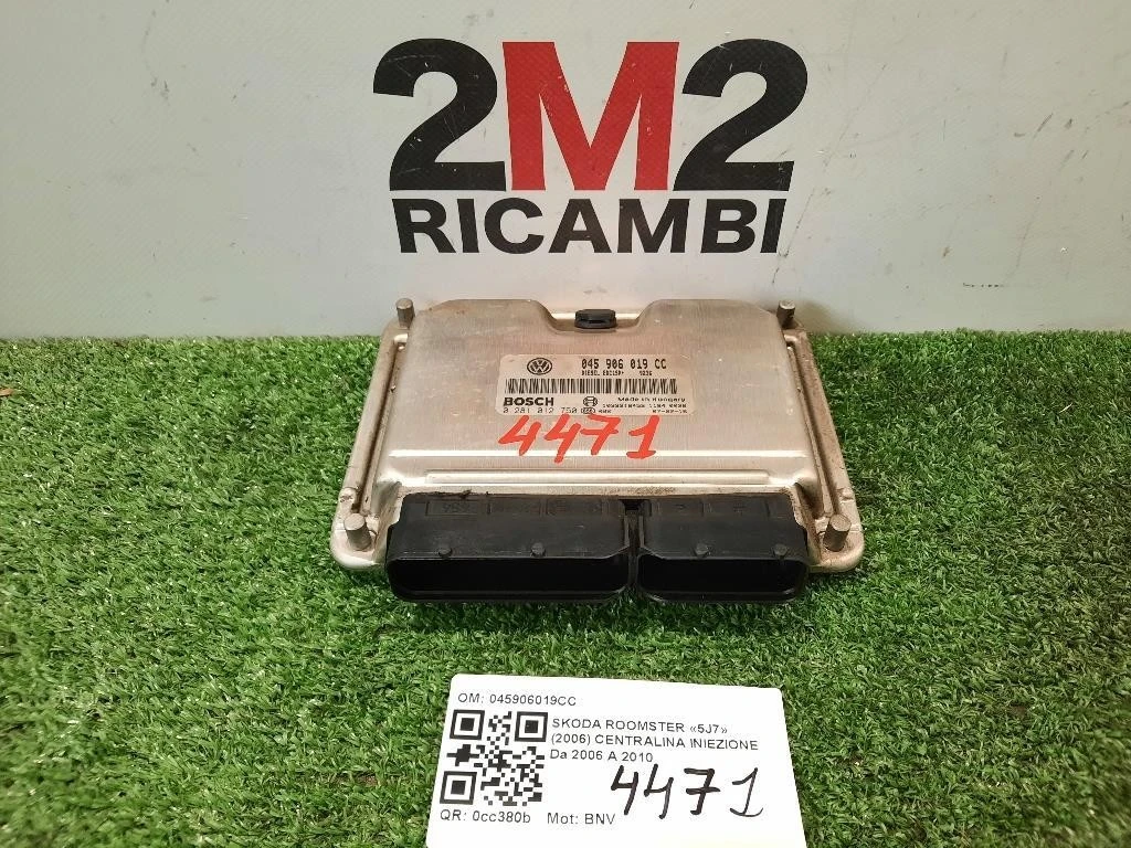 Centralina Iniezione 045906019CC MOTORE Skoda Roomster 5J7 2006