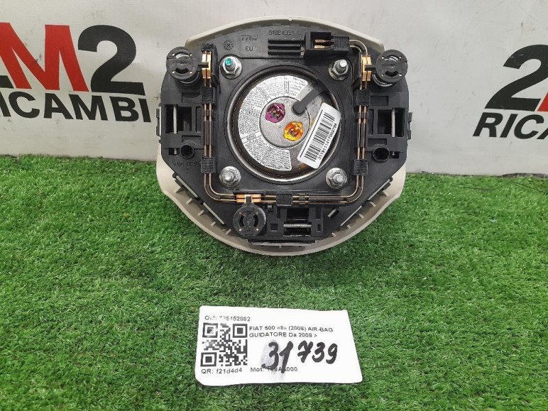 Air-bag Guidatore 735452882 Fiat 500 II 2008