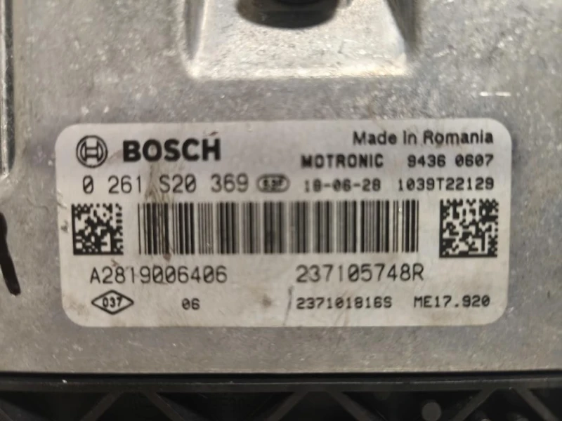 Centralina Iniezione 237105748R Smart Forfour 453 2015