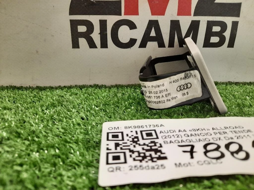 Gancio PER Tende Bagagliaio DX 8K9861736A Audi A4 8KH Allroad 2012