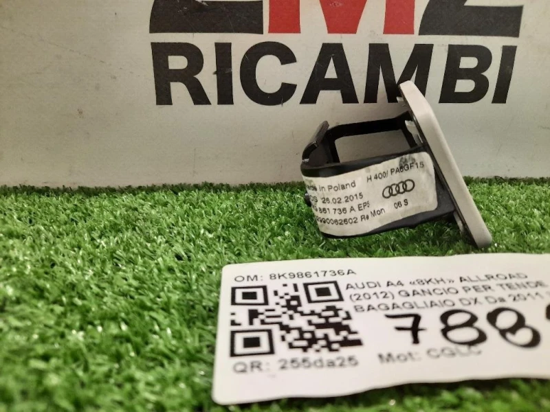 Gancio PER Tende Bagagliaio DX 8K9861736A Audi A4 8KH Allroad 2012