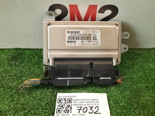 Centralina Iniezione A1321502379 Smart Fortwo Cabrio 451 2007