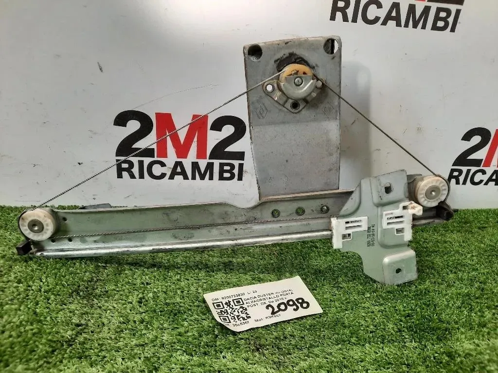 Alzacristallo Porta POST DX 8200733830 Dacia Duster I 2014