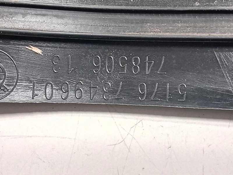 Gommino Paracolpi Cofano ANT DX 5176734960151767349602 DX+SX Bmw Serie 5 G30 Berlina 2016