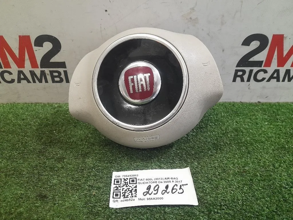 Air-bag Guidatore 735452882 Fiat 500 II 2008
