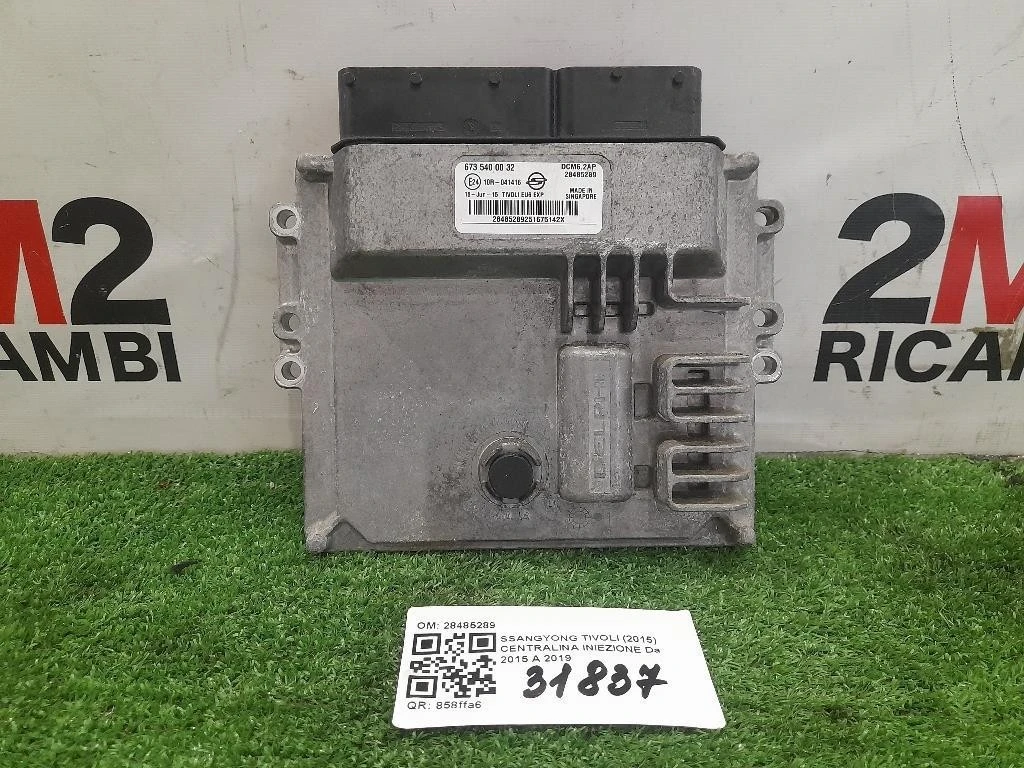 Centralina Iniezione 28485289 6735400032 Ssangyong Tivoli 2015