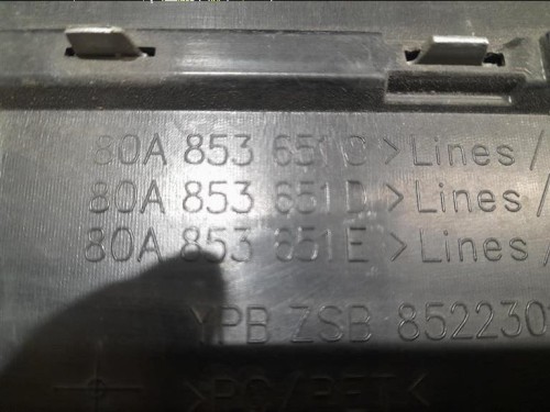 Griglia Cofano ANT 80A853651D Audi Q5 FYB 2016