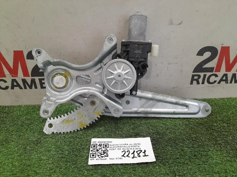 Alzacristallo Porta POST DX 8353061M00 Suzuki Vitara II 2015