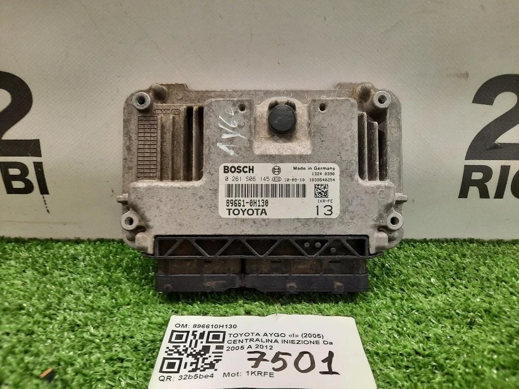 Centralina Iniezione 896610H130 Toyota AYGO I 2005