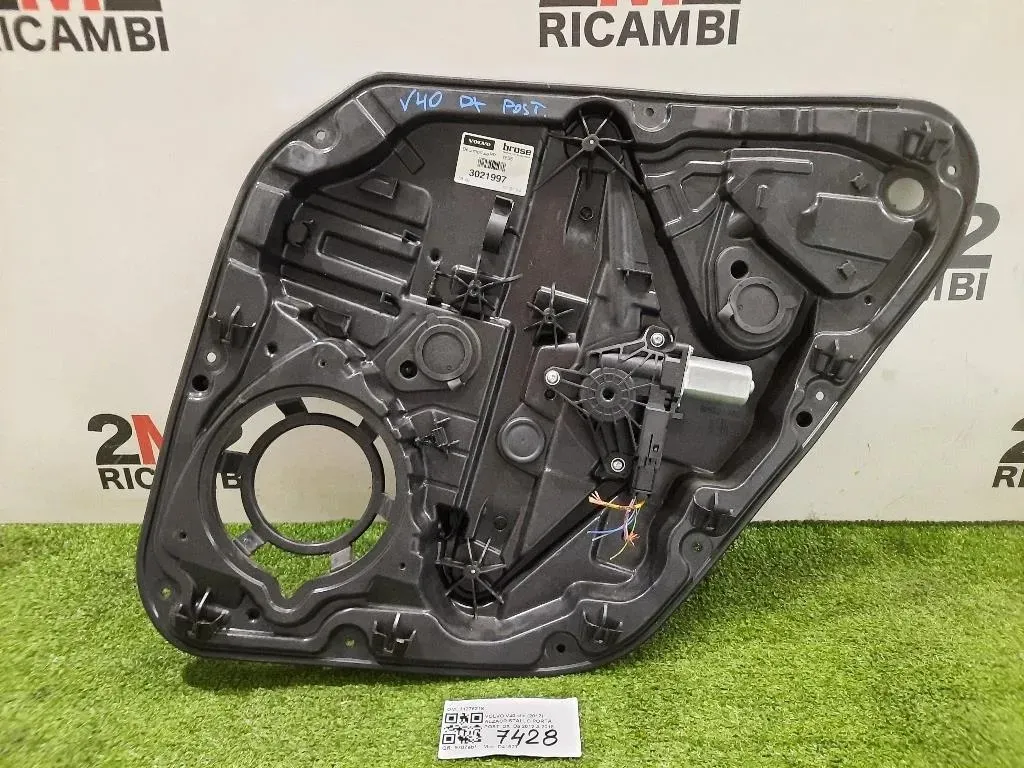 Alzacristallo Porta POST DX 31276218 Volvo V40 II 2012