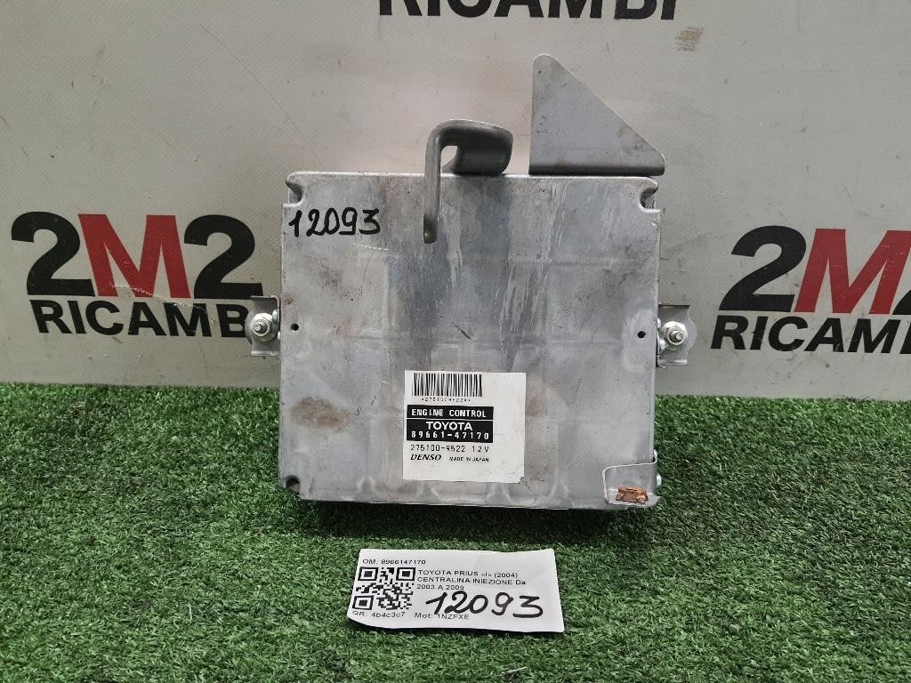 Centralina Iniezione 8966147170 Toyota Prius I 2004