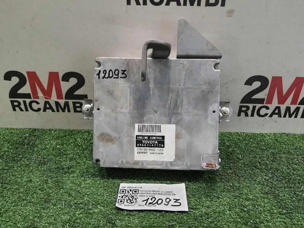 Centralina Iniezione 8966147170 Toyota Prius I 2004