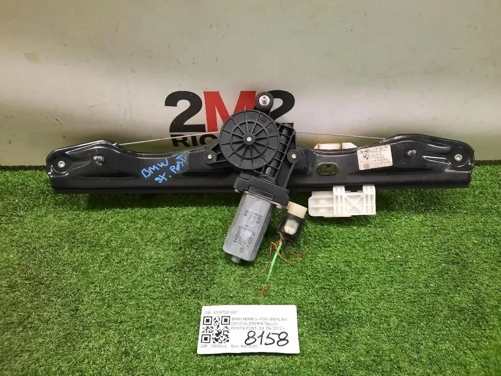 Alzacristallo Porta POST SX 51357281887 Bmw Serie 3 F30 Berlina 2012