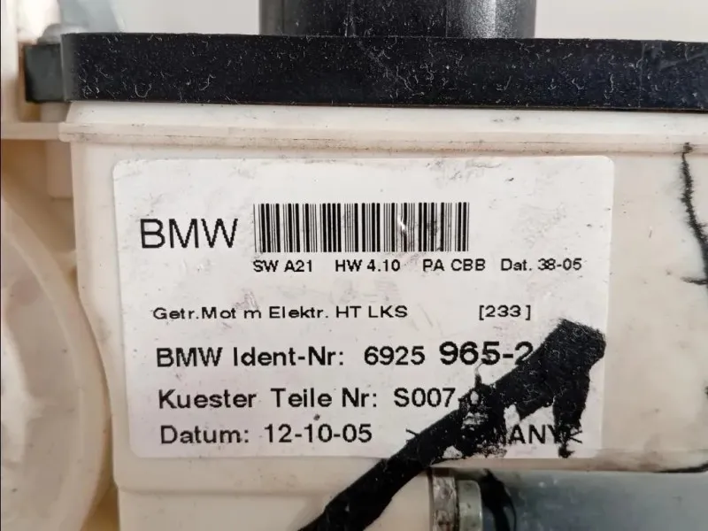 Alzacristallo Porta POST SX 6925965-2 Bmw X3 E83 2004