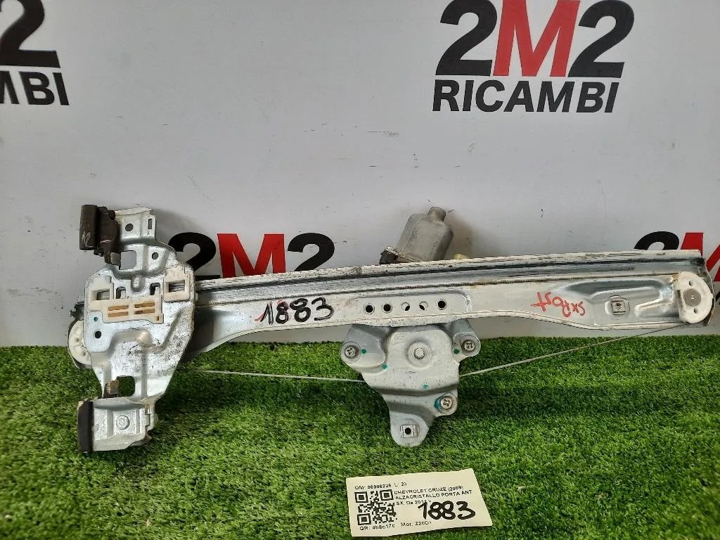 Alzacristallo Porta POST SX 96996226 Chevrolet Cruze 2009