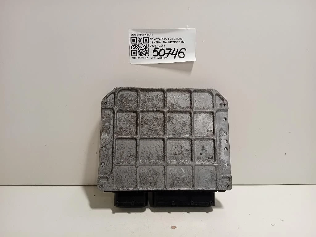Centralina Iniezione 89661-42C11 Toyota RAV 4 III 2006