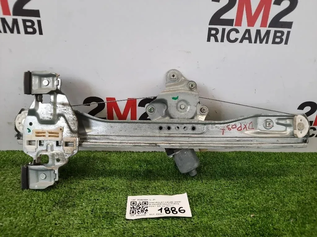 Alzacristallo Porta POST SX 95982684 Chevrolet Cruze 2009
