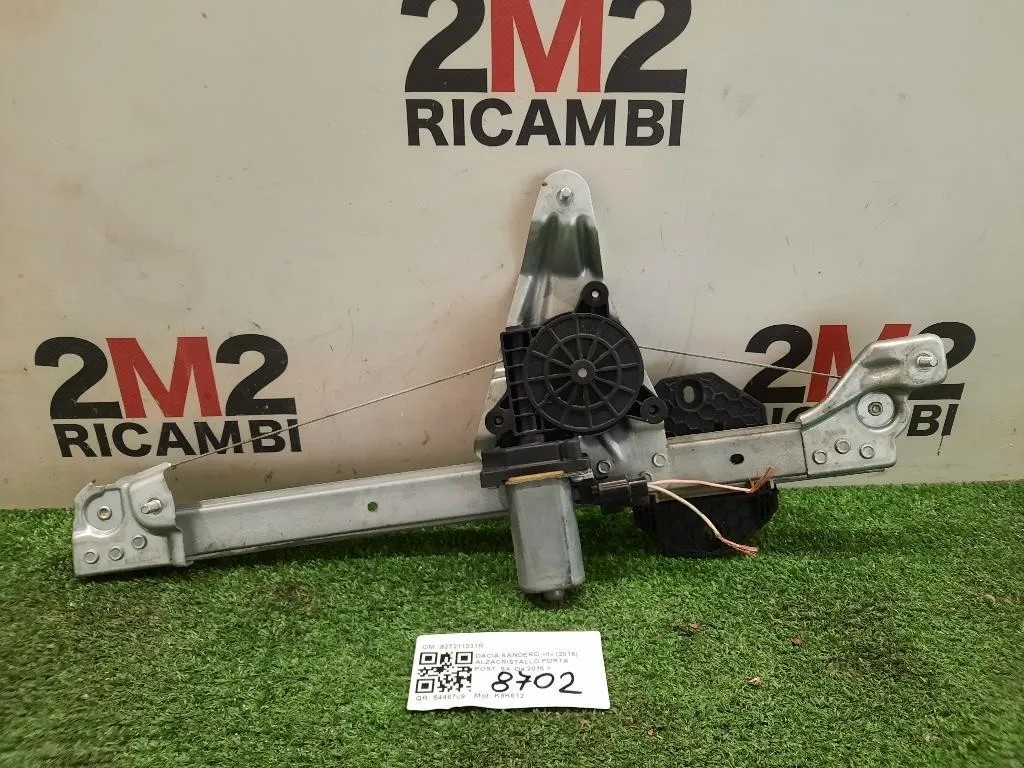 Alzacristallo Porta POST SX 827211031R Dacia Sandero II 2016