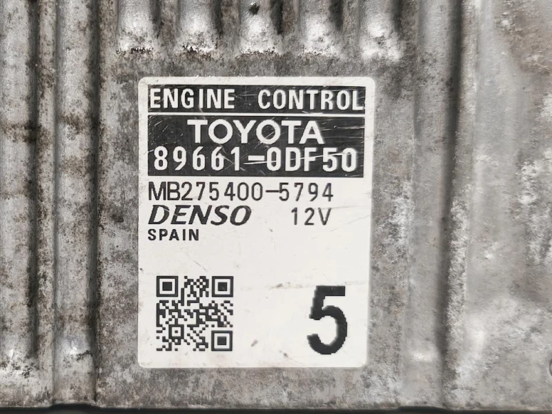 Centralina Iniezione 89661-0DF50 Toyota Yaris IV 2012