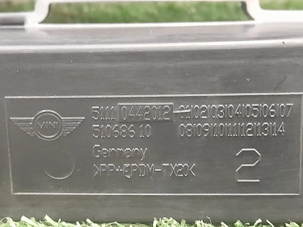 Griglia Cofano ANT 51068610 51110442012 Mini MINI Cooper R56 2007