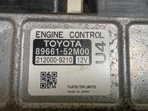 Centralina Iniezione 89661-52M00 Toyota Yaris IV 2012