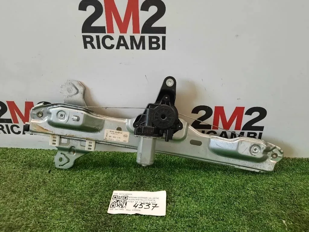 Alzacristallo Porta POST SX 827014EA0A Nissan Qashqai II 2014