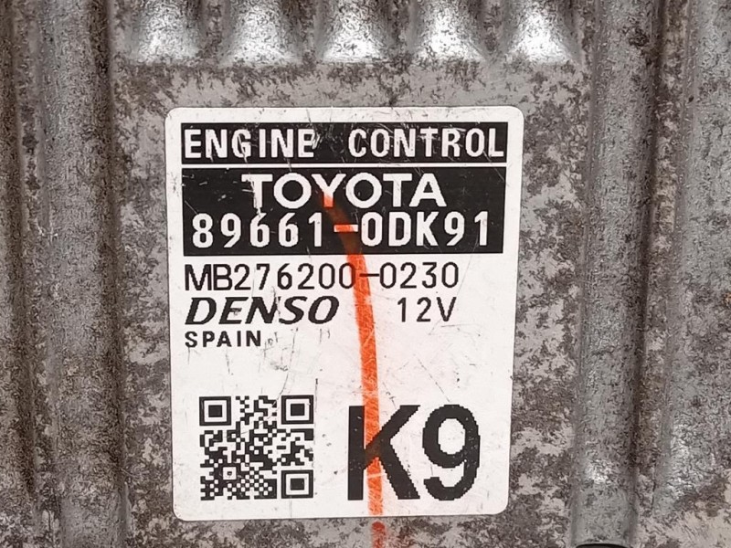 Centralina Iniezione 89661-0DK91 Toyota Yaris IV 2014