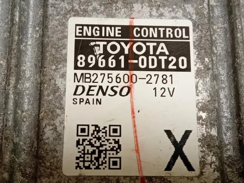 Centralina Iniezione 89661-0DT20 Toyota Yaris IV 2014