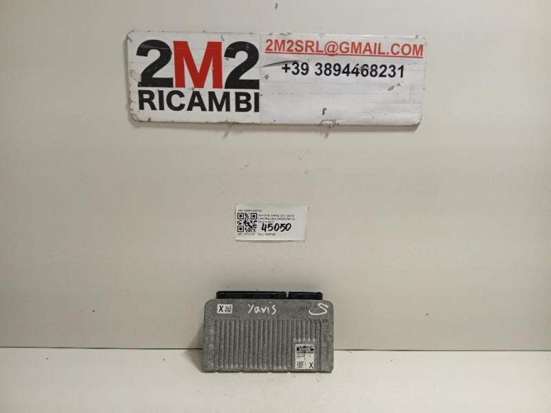 Centralina Iniezione 89661-0DT20 Toyota Yaris IV 2014