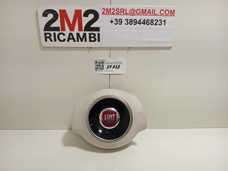 Air-bag Guidatore 07354528820 Fiat 500 II 2015