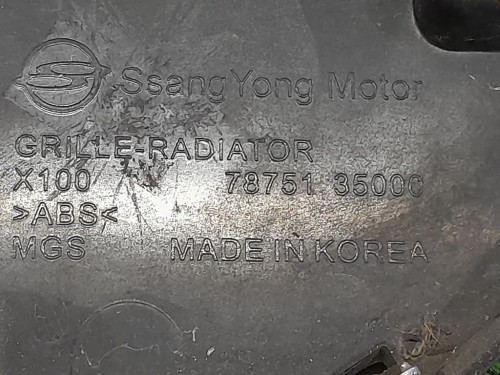 Griglia Cofano ANT 7875135000 Ssangyong Tivoli 2015