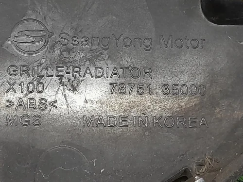 Griglia Cofano ANT 7875135000 Ssangyong Tivoli 2015