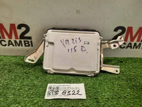 Centralina Iniezione 896610DK50 0281031803 Toyota Yaris IV 2014