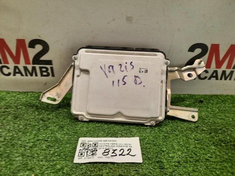 Centralina Iniezione 896610DK50 0281031803 Toyota Yaris IV 2014