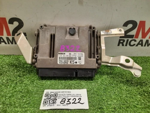 Centralina Iniezione 896610DK50 0281031803 Toyota Yaris IV 2014