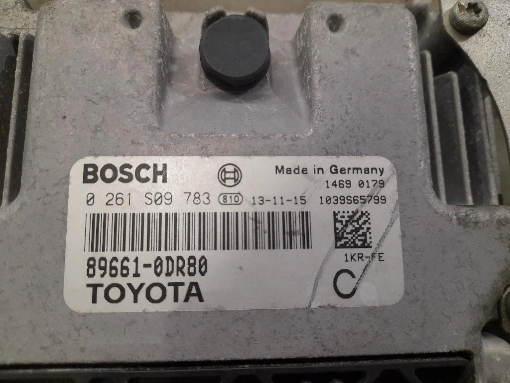 Centralina Iniezione 896610DR80 0261S09783 Toyota Yaris IV 2014