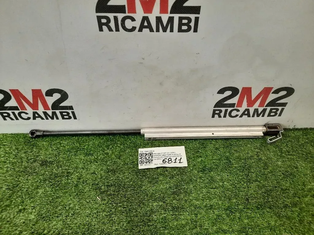 Ammortizzatore A Molla Chiusura Portacapote DX 1540-030-B CAPOTE Peugeot 307 CC 2001