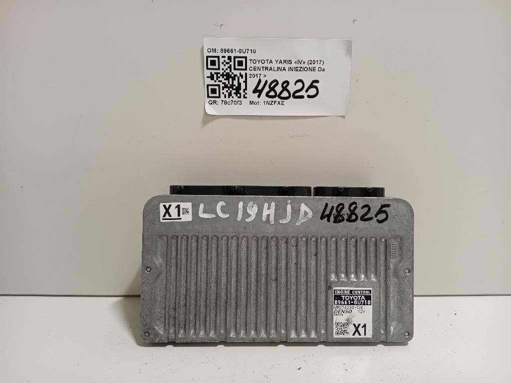 Centralina Iniezione 89661-0U710 Toyota Yaris IV 2017