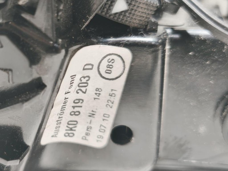 Griglia Condotto ARIA Console Centrale POST POST 8K0819203 Audi A4 8ED Avant 2005